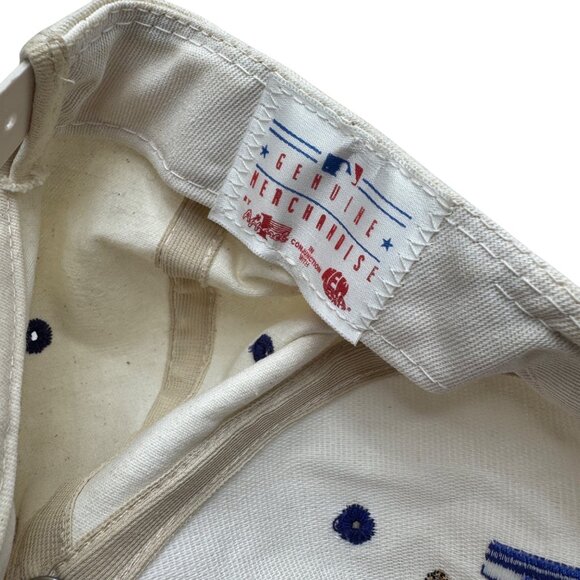 Vintage 1 Apparel Tag New York Mets 2 Bat Logo Baseball Snapback Cap Made in USA - Picture 6 of 7